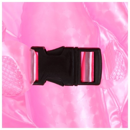 Vest for swimming "on the wave", p. M, 50 x 40 cm, pink color-5
