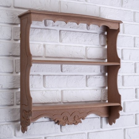 Hanging shelf "Provence", 3 shelves, 49 × 49 × 13 cm