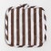Kitchen set "Dolyana": a selection of 17x17 cm, mittens 26x16 cm, apron 60x80 cm, coffee color, 100% p/e