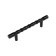 Cappio bracket handle, m/o 96 mm, plastic, black color