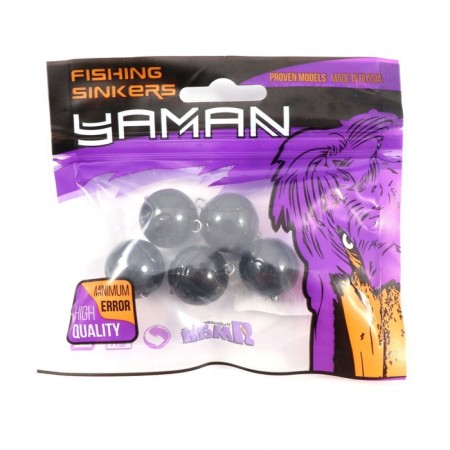 Cargo Cheburashka painted collapsible Yaman 5 pcs., 56 g, black-8