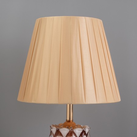 Table lamp "Ineze" 1x40W E27 1x4W LED gold/beige 25x25x45cm-2