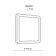 Lamp EFFA LED 48W 3000-6300K 440x440 IP43, with PDU
