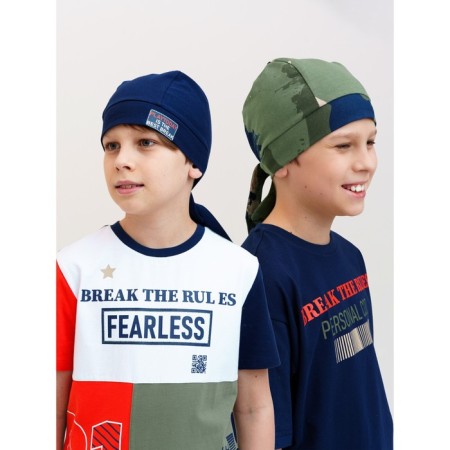 Bandana for boys, size 54-56, 2 pcs