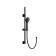 Shower headset Cersanit Neno A63696 Strail, watering can 3 modes, hose 200 mm, black