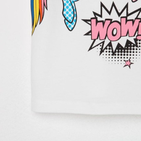 Children's T-shirt "Wow", my little pony, height 86-92, white-5