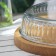 Circle form for baking and baking of Borcam heat -resistant glass, 2.6 liters, corrugated