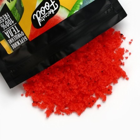 Скраб для тела соляной, 250 г, аромат арбуза, BEAUTY FOOD-4