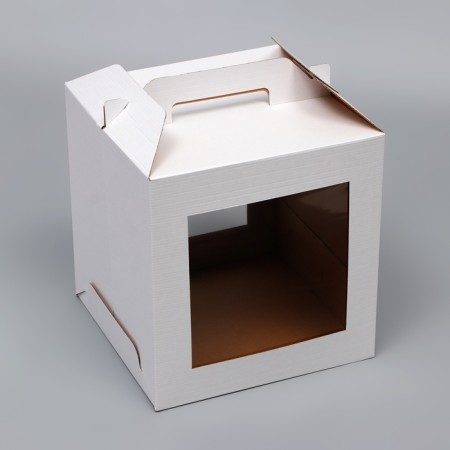 Confectionery packaging, with handles, 2 windows, 28 x 28 x 30 cm-1