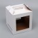 Confectionery packaging, with handles, 2 windows, 28 x 28 x 30 cm