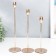 Climbing Classic Classic Set 3 pcs Copper Height 22; 28; 32 cm 32x8x8 cm