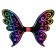 Winx Club BTW Scratch Art Wings "Bloom", with wings for scretching, 24 cm