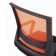 Brabix armchair "Balance MG-320", with armrests, combined black/orange