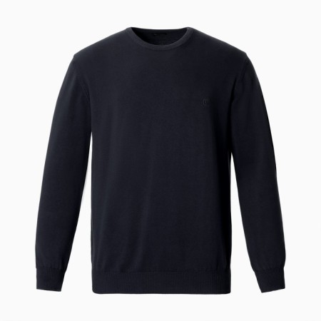 Male jumper, dark blue color, size 56 (4xl)-1