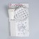 Set of dishes "Happy Birthday", silver stars