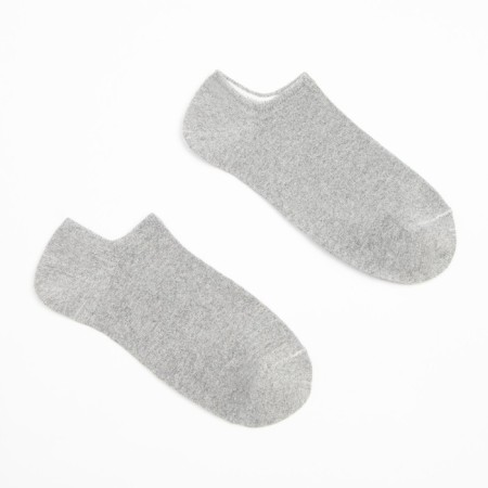 Women's socks "trackers", gray color, size 23-25-1