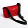 Youth bag with zipper, red color