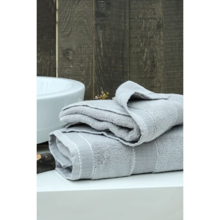 Arya Home Gloss towel, 450 gr, size 50x90 cm, color light gray-2