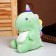 Soft toy "Unicorn", 25 cm, green color