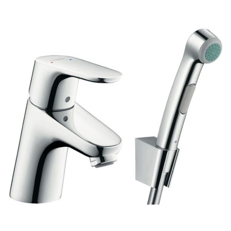 Hansgrohe Focus 31927000 sink mixer, 100 mm, with hygienic shower