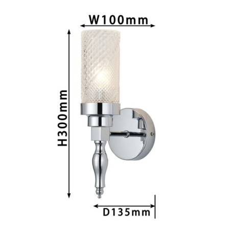 Anima wall lamp 100 mm, 100 mm, 135 mm, E14 40W-2
