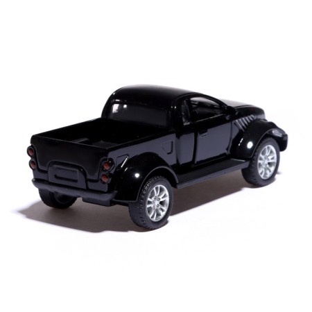 Metal “Raptor” machine, doors open, 1:32, inertia, black color-2