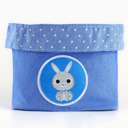 Organizer for storing things for a crib of 2 compartments and a table basket "Sweet Son"-3