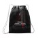 A bag for shoes 430 x 340 mm, Stavia (600D density with a water-repellent pu-propeller) "Black machine", black