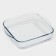 A set of baking forms Borcam, 2 items: 1.95 l, 1.04 liters