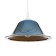 Lamp Bayerlux Elvira 1he27 White/Blue Rainbow 30x30x12cm