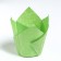 Paper form "tulip", green, 5 x 8 cm