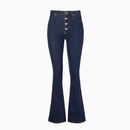 Women's jeans, dark blue color, size 34 (40)-6