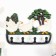 Hooks decorative cast iron "Three white goose" Color 20x3x24 cm