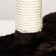 Game complex with a column-bunker, pipe, toy, 40 x 30 x 35 cm, brown