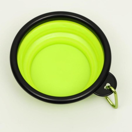 Folding bowl, green, 250 ml, 11 cm-1