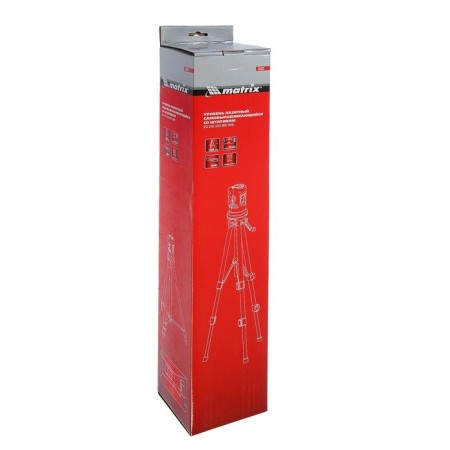 Laser level Matrix, up to 10 m, a tripod 1260 mm, self -leveling-1