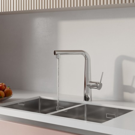 IDDIS Pure kitchen mixer with filter and drawing out pour, chrome-7