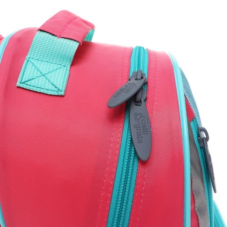School backpack, 37 x 26 x 13 cm, ergonomic back, calligrata orth "cat panda"-10