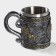 Stainless steel mug “lion”, 400 ml, silver color