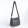Women's bag with lightning, gray color