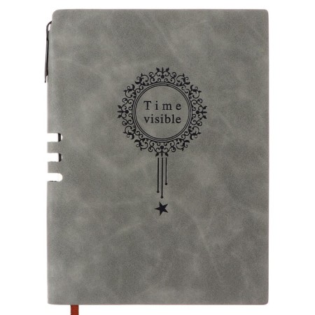 Deliciper of Leduced A5, 100 sheets in a ruler, with a pen for a handle, cover of Light PVC, mix-8