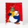 Laminated packet "Penguin with gifts", 31 x 42 x 12 cm