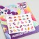Manicure set. Nail stickers, My Little Pony