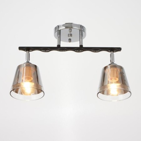 Economic Service of Dick 2x60W E27, black 41x19x15 cm-1