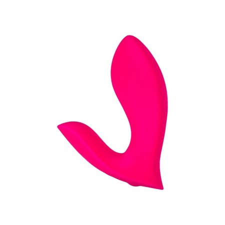 Vibrator Flexer Lovence, 10.1 cm, silicone, pink color-6