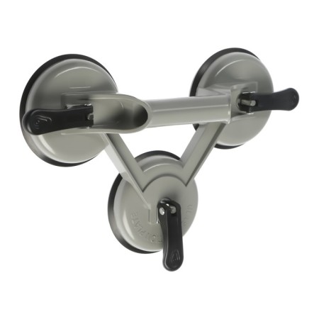 Triple tundra glasskrat, aluminum, 125 mm, up to 100 kg