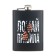 Flaw for alcohol "Break the Rules", stainless steel, gift, 240 ml, 8 oz