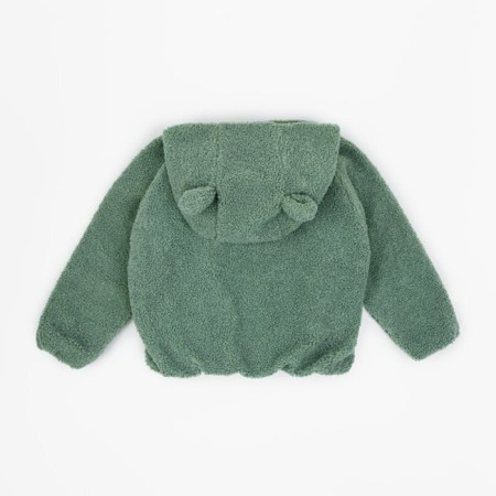 Children's sweatshirt Amarobaby Bear, height 116 cm, green color-17