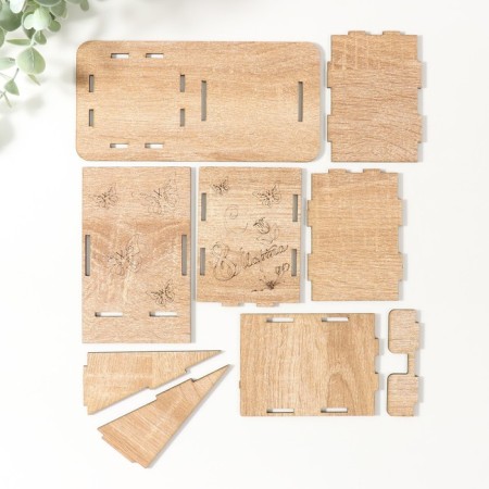 Table Organizer "Butterflies" 18x12.5x9 cm (set of 9 parts)-5