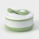 A folding cup with a lid of the share “with you”, 350 ml, 8.5 × 14 cm, pistachio color